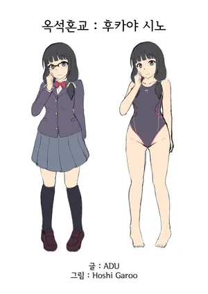[Niwakakamikiriyamodoki (ADU, Hoshii Garu)] Gyokusekikonkou : Fukaya Shino | 옥석혼교 : 후카야 시노 [Korean]