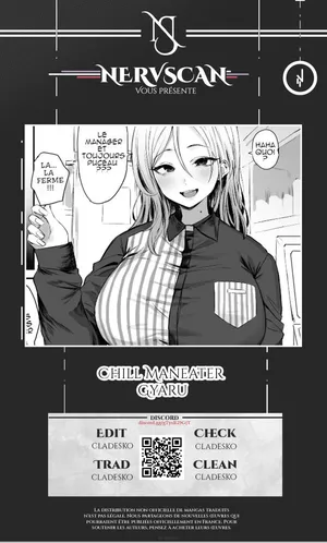 [Hotate-chan] Chill Maneater Gyaru [french] [CladeskoScantrad] [NervScan]