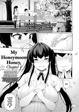 [Sakamata Nerimono] My Honeymoon Honey Ch. 1 | ICHINEN KANOJO [English] [head empty + Wiimouto]