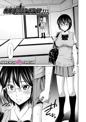 [Sabashi Renya] Senpai-tachi to no Gakuen Seikatsu chap.4 | Mi vida escolar con las senpais cap.4 [Spanish] [Decensored] [Harenchi no Fansub]