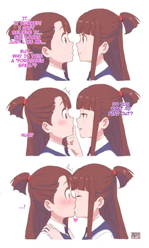 [Hanamuko] Forbidden Spell (Little Witch Academia)